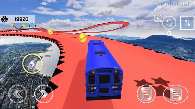 Impossible School Bus Driving | Gameplay Android смотреть онлайн