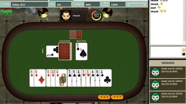 How to Play Rummy strikes deals pools Indian Rummy playing card game online? смотреть онлайн