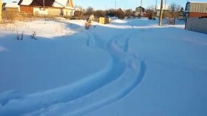 Снегоход Динго 125 проходимость