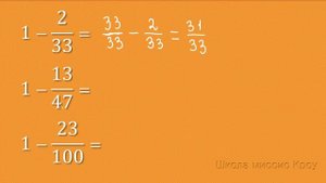 Математика 5 класс // Сложение и вычитание. Целое число и обыкновенная дробь