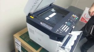 Замена тонера принтер kyosera 1035