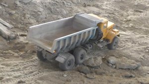 ✅ КрАЗ Самосвал на базе WPL. Масштаб 1/18