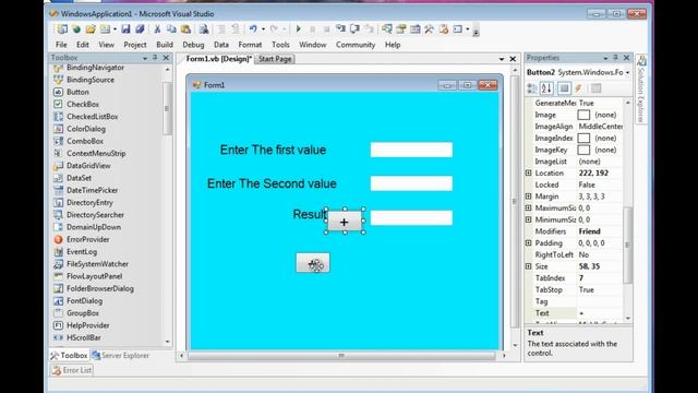 How to create a simple calculator in visual basic 2010 [ Calculator Software ] смотреть онлайн