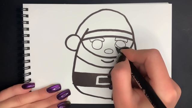 Как просто нарисовать Дед Мороза смотреть онлайн