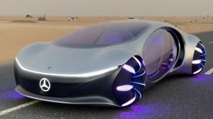 Mercedes в мае 2022 года представила футуристический электрокар Vision AVTR по мотивам кино Аватар