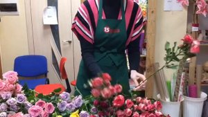 Кустовая роза от компании #15Роз