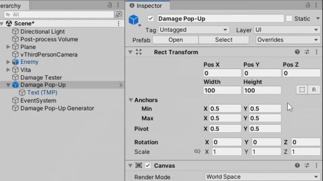 The Complete Damage Pop-Up Text Tutorial for Beginners (Unity VRoid) смотреть онлайн