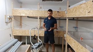 Установка слива в бассейне. Укрытия для рака. УЗВ своими руками.