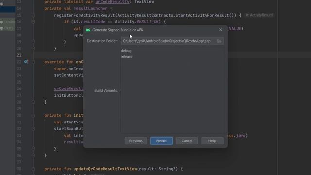 Générer un APK de son app Android - Android Studio 2023 смотреть онлайн