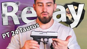 Охолощенный пистолет Retay PT 24 Taurus (Chrome) видео обзор