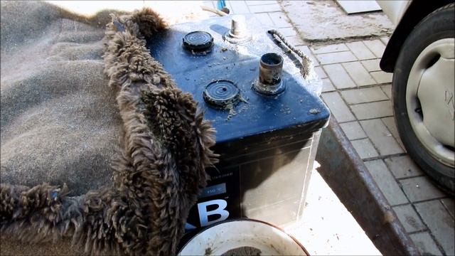 Не удачное восстановление клемм АКБ. смотреть онлайн