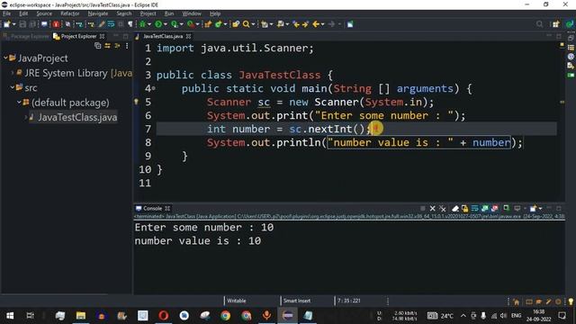 Java Tutorial #86 - Java Scanner Class | Read user Input & Add Two Numbers смотреть онлайн