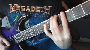CHRIS POLAND ( Megadeth ) Rust In Peace...Polaris (DEMO) Solos Cover w/ LESSON