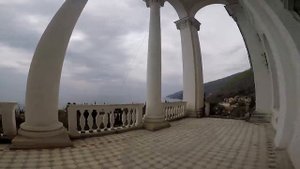 Бывший санаторий "Грузия" в Гаграх