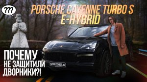 Porsche Cayenne Turbo S E-Hybrid не защитили только дворники