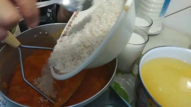 Рубрика" Рецепт от гостя".Каша из ТЫКВЫ. Полезный и шикарный завтрак. смотреть онлайн