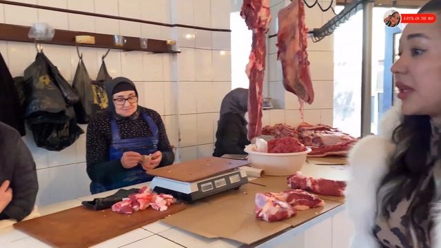 ДАГЕСТАН  ! Базар! Огромный РЫНОК  в Хасавюрте ! ПЛОВ, ШАШЛЫК ! Уличная еда !
