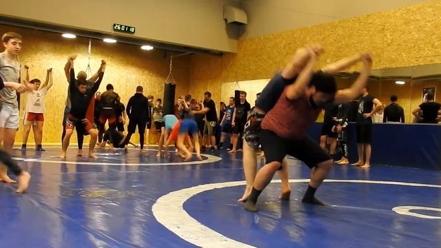 Мастер класс ММА: Михаил Заяц Анатолий Волков