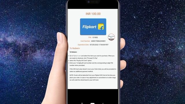 How To Add Flipkart Voucher | Gift Card Id Pin | How To Claim Gift Voucher Balance Validity Number смотреть онлайн