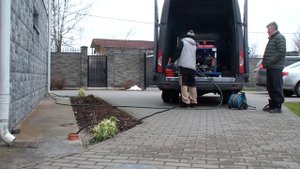 Чистка канализации, пос. Ульяновка Тосненского района