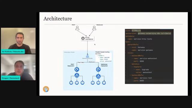 Splitting WebSockets and REST traffic with GKE Gateway by Dragan Nastic смотреть онлайн