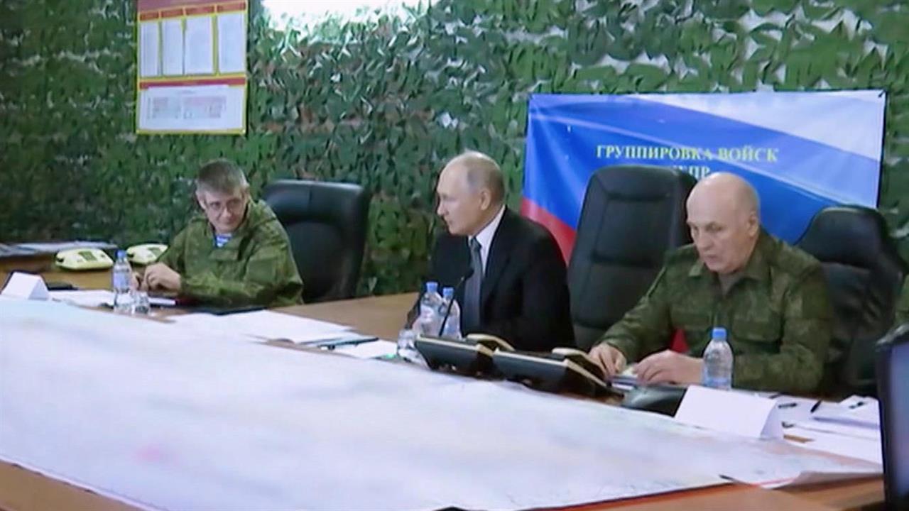 Президент провел совещание в штабе группировки специальной военной операции в Ростове-на-Дону