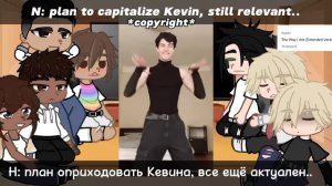 Реакция лисов на Натаниэля // AU // 1/2 частей // rus/eng // gacha nox
