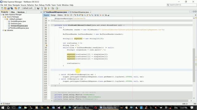 Java GUI Project - Develop Daily Expense Manager - Part 7 смотреть онлайн
