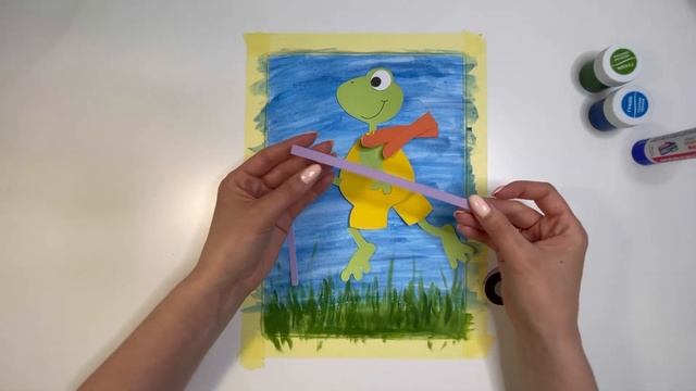 Летняя идея поделки «лягушка на самокате» смотреть онлайн