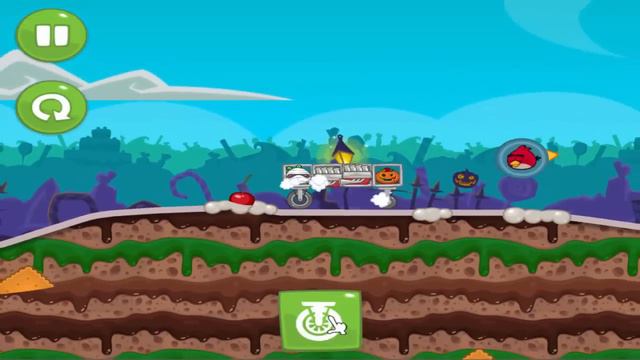 Веселая ИГРА головоломка для детей Bad Piggies или Плохие свинки [70] Серия смотреть онлайн