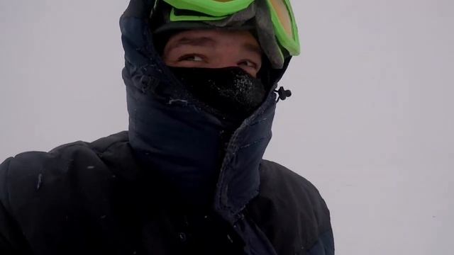 Согринское озеро 47км. Метель плохая погода. смотреть онлайн