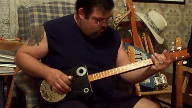cigar box guitar # 153 by back porch mojo смотреть онлайн