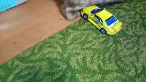 Краштест Nissan Skyline GTR R 33 из пластилина, пытаюсь разбить машину из пластилина!