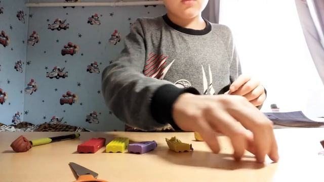 Лепим спайки из пластилина смотреть онлайн