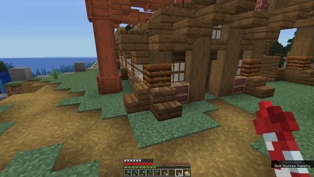 Building a Steampunk Honey Farm Minecraft 1.16 Survival | Brew & Build смотреть онлайн