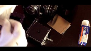 Зарядка пленки в Киев 88 - Салют / Kiev 88 film loading / Hasselblad replica