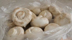 Шампиньоны запеченные на углях