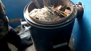 Котел на опилках. Отопление биотопливом.