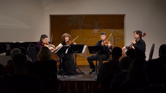 К.Дебюсси. Струнный квартет соль минор Op. 10. Фрагмент. «Новый русский квартет». смотреть онлайн