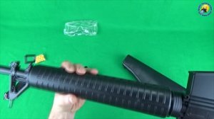 Детская игрушечная пневматическая винтовка М 16 на пульках Rile M 16 Toy