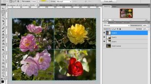 Как создать простой коллаж из фотографий в фотошопе