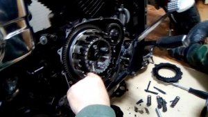 Clutch burned out Suzuki Desperado VZ 400 - 800 Marauder