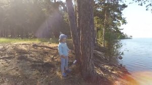 Палаточный отдых на озере))