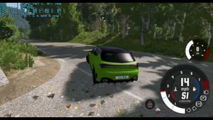 BeamNG.drive game test on GTX 550 TI | 720p Low