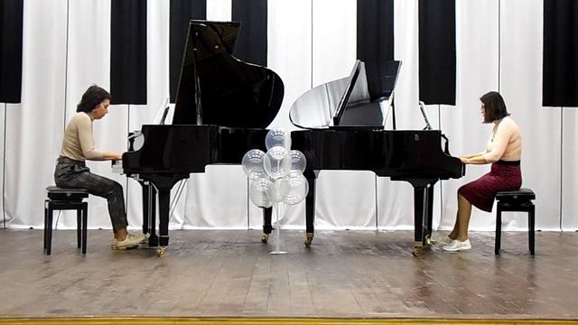 Юлия Пронина, Лариса Зимина Ю Весняк Адажио смотреть онлайн