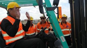 Практическое занятие по курсу Оператор вилочного погрузчика работников KazMineralsBozshakol 2