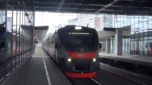 Электропоезд ЭП2Д-0145 ЦППК сообщением Апрелевка - Железнодорожная