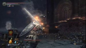 ГИГАНТА ЙОРМА |Dark Souls 3| ПОБЕДА (уровень:ОЧЕНЬ ЛЕГКО)