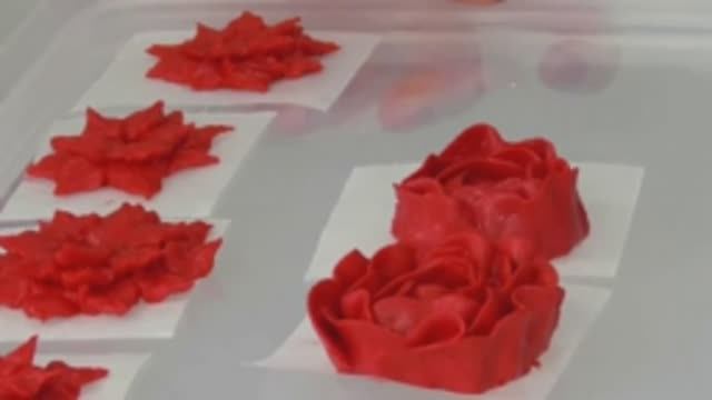 Как сделать кремовые цветы