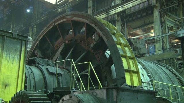 Замена шаровой мельницы ТОФ Норильск